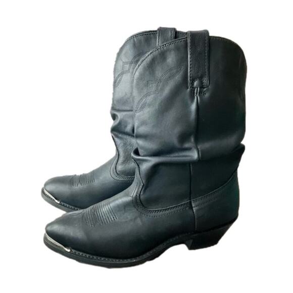 Shyanne Women's Boots Patsy Slouch Western Cowboy Medium Toe Black Size 10 - Picture 5 of 14